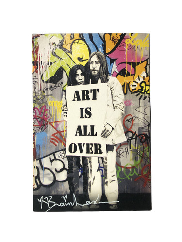Brainwash hand signed john - mr,