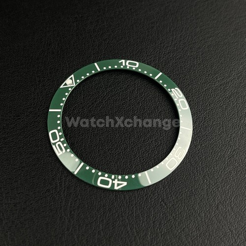 Green ceramic bezel - bezel, insert