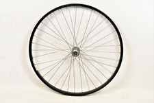 26” MOUNTAIN BIKE FRONT WHEEL (559–21) BLACK ALLOY RIM 3/8" AXLE VERY LOW PRICE