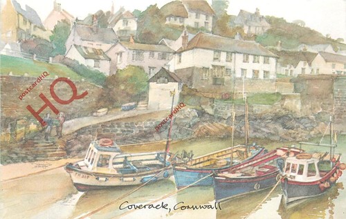 Picture postcard coverack by - postcard>>coverack,,