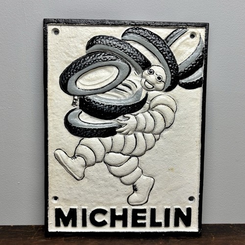 Cast iron michelin - sign,