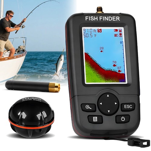 Fish finder sonar sensor 100m - sonar,