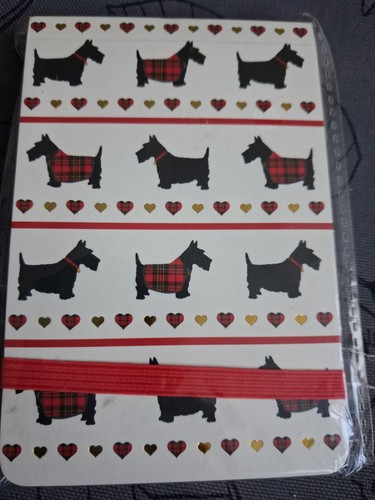 Milly green scottie jotter - green,