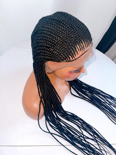 All back cornrow inches - back,