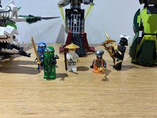 LEGO Ninja Epic Dragon Battle Set 9450 99% Complete with Instructions