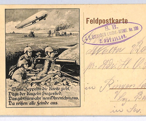 Germany ww1 military card - germany,
