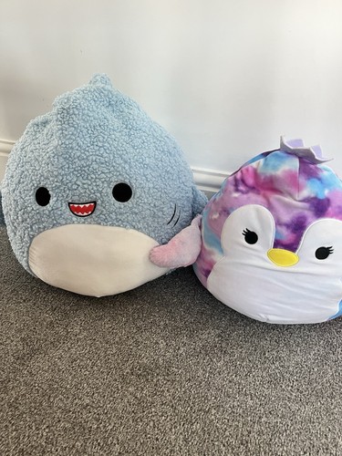 Squishmallow bundle shark - squishmallow,
