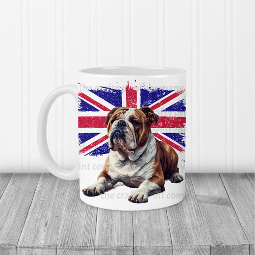 English bulldog flag - english,