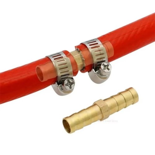 Metal brass straight - metal, hose