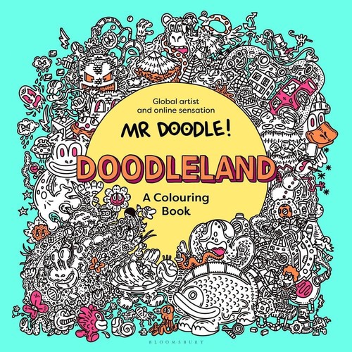 Doodleland colouring book - doodleland:,