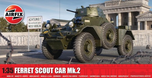 Airfix a1379 ferret scout car - a1379,