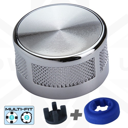 Chrome rotary gear shift