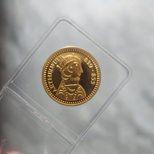 Gold plated aethelwulf 839 - plated,