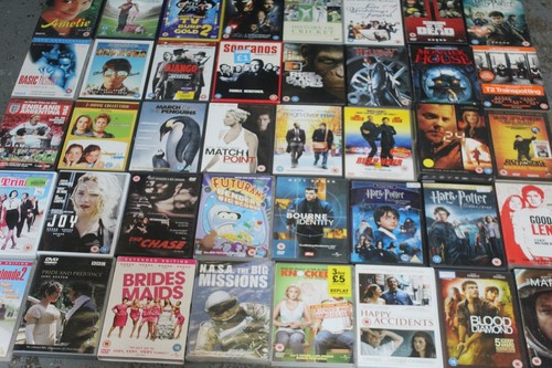 100 job lot - x, dvd