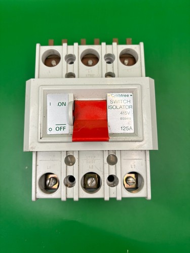 Crabtree polestar 125a 415v - 415v, 3