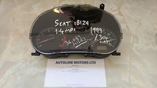 SEAT IBIZA SPEEDO REV COUNTER CLOCKS 1999 1.4 MPI MILEAGE 36089