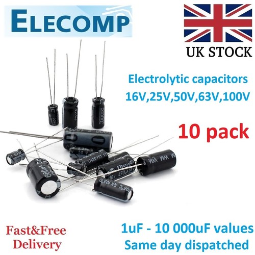Electrolytic capacitors 16v - capacitors,