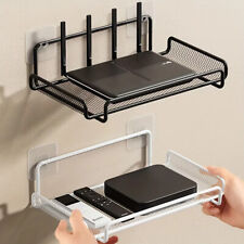 Wall-Mounted Hanging Router Shelves WiFi Router Storage Box  Home