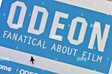 BUY 1 Get 1 FREE - ODEON CINEMA UK TICKETS *Inc MOST London, 3D,LUXE & Recliner*