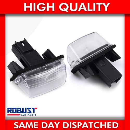 Rear number plate light - 2x,