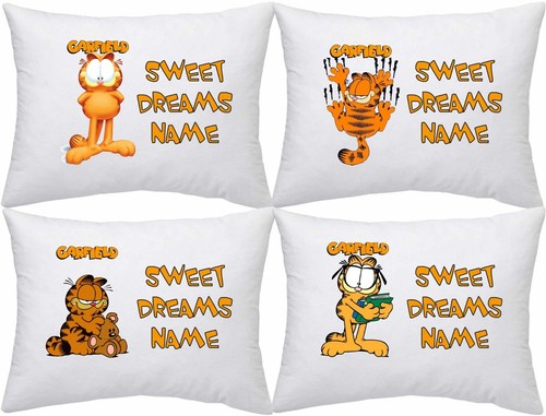 Garfield personalised pillow - garfield,