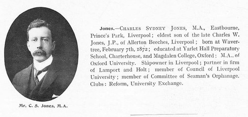 Charles sydney jones - jones, of