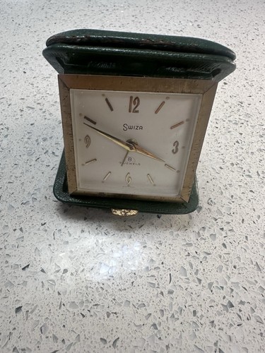 Swiza mechanical alarm - alarm, clock