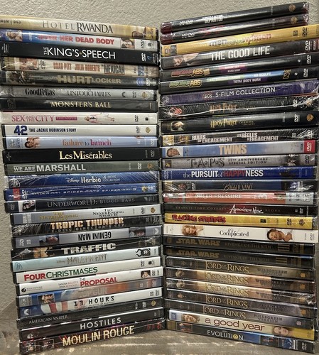 Sealed dvds frequently - dvds, *frequently