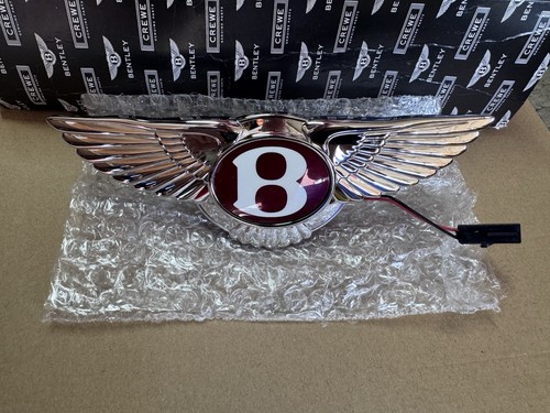 Bentley continental boot badge - bentley,