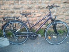 Btwin Hoprider Ladies Women Low Step Hybrid Town Commuter Bike Medium VGC