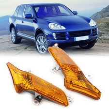 Pair Car Front Side Marker Light for Porsche Cayenne 2008 2009-2010 95563103610