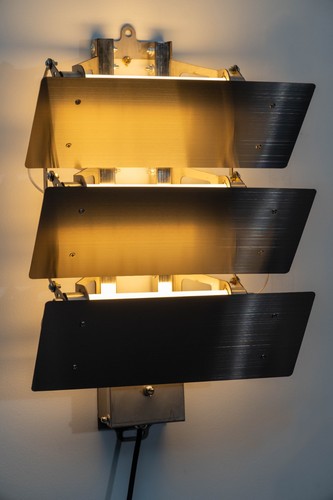 Handmade industrial wall - industrial, lamp