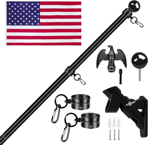 6ft flag pole kit - 6ft, kit,