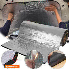 79x20in Heat Sound Deadening Insulation Mat Car Exhaust Muffler Hood Door 10mm