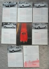 ALFA ROMEO orig 1960 Brochure Portfolio - Giulietta Spider Sprint Veloce SS 2000