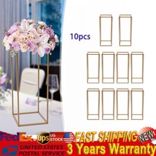 23.6in 10Pcs Tall Gold Metal