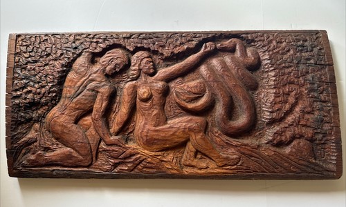 Adam and eve - and, wood