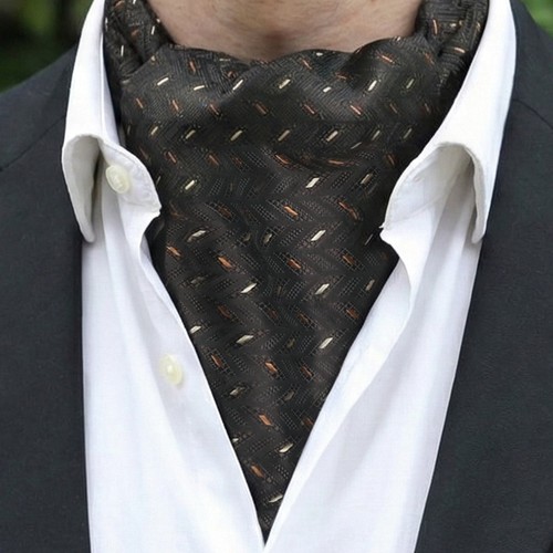 Dark brown with ivory - dark, copper
