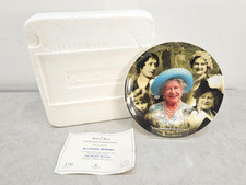 Danbury Mint Coalport In Loving Memory Queen Mother Plate