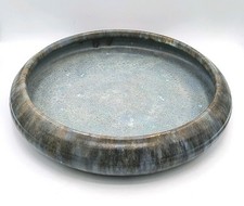 Upchurch Pottery Large Floating bowl  drip glaze. Great Condition