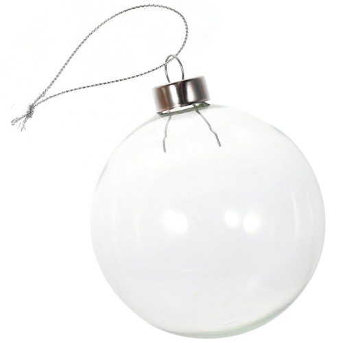 Pcs clear baubles christmas - pcs,