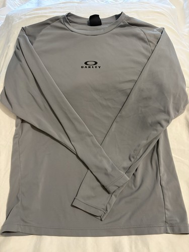Oakley men gray long - oakley, sleeve