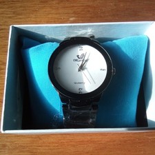 Mens Orlando Chronograph Style Watch Stainless Steel New