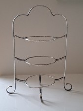 Vintage Silverplated Cake