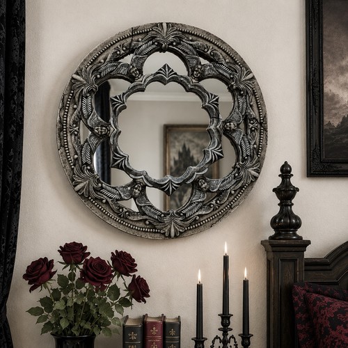 Antique style gothic cherub - style,