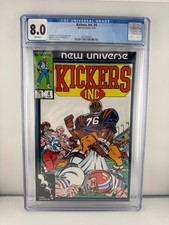 Kickers Inc #4 (1987) CGC 8.0
