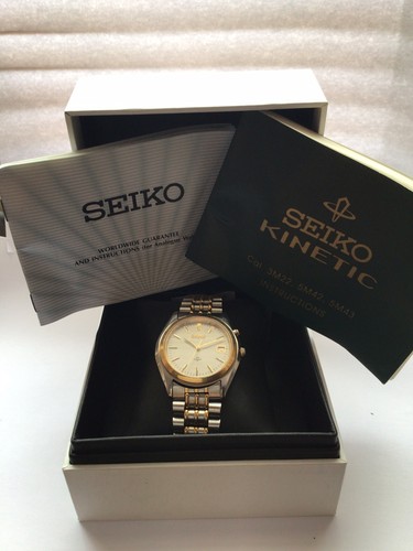 Men seiko kinetic watch - kinetic,
