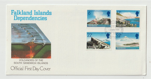 1984 falkland islands fdc - islands,