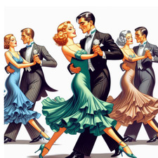 Dancers Ballroom 1940/50s