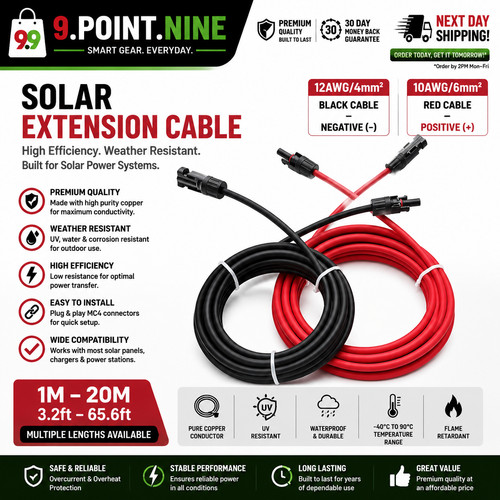 Pair solar panel extension - 1,